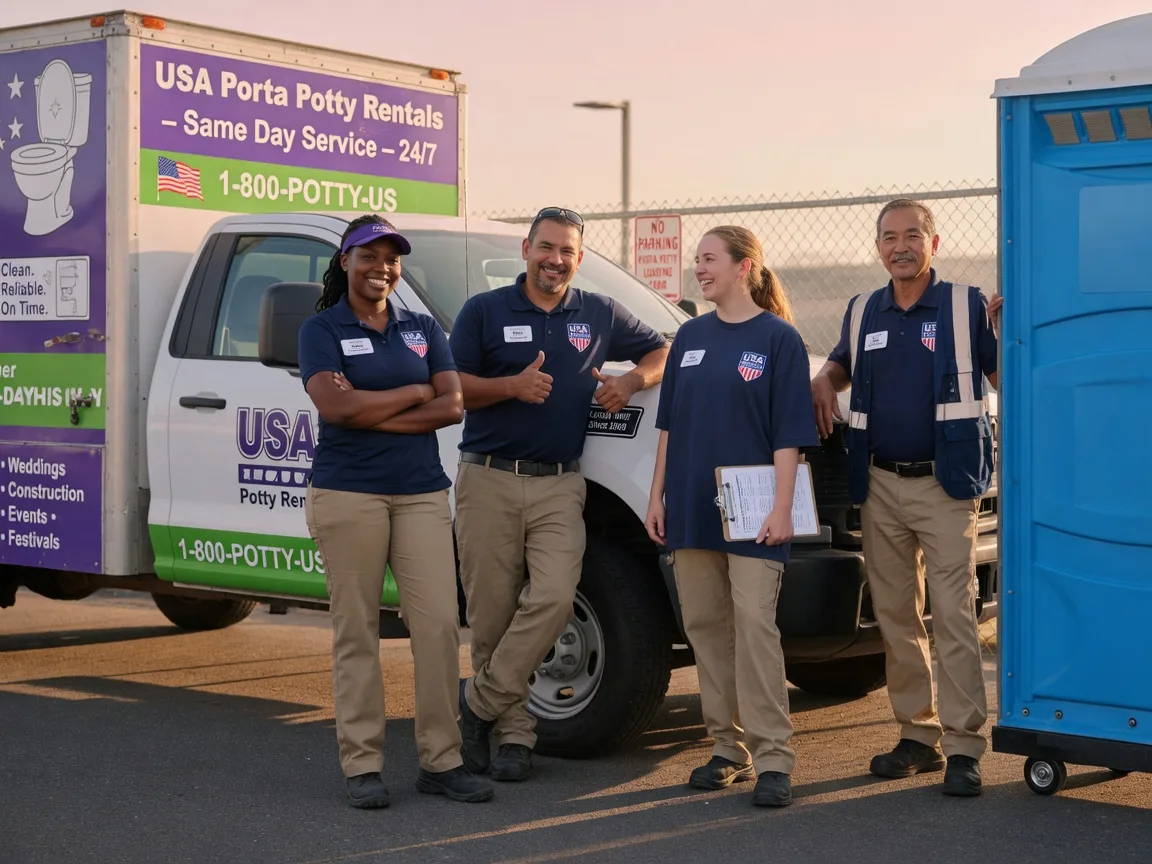 Porta Potty Rental company in Macfarlan, WV